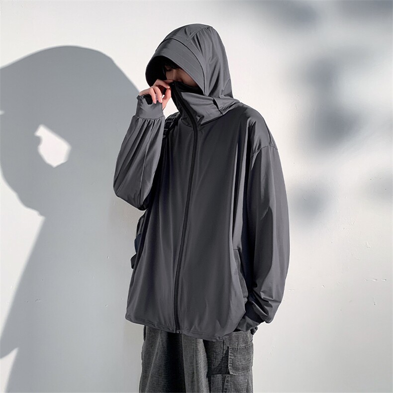 【UPF50+防晒衣】X5458-TP45控价78夏季户外运动男轻薄抗晒外套,男装夹克,电商A102-1