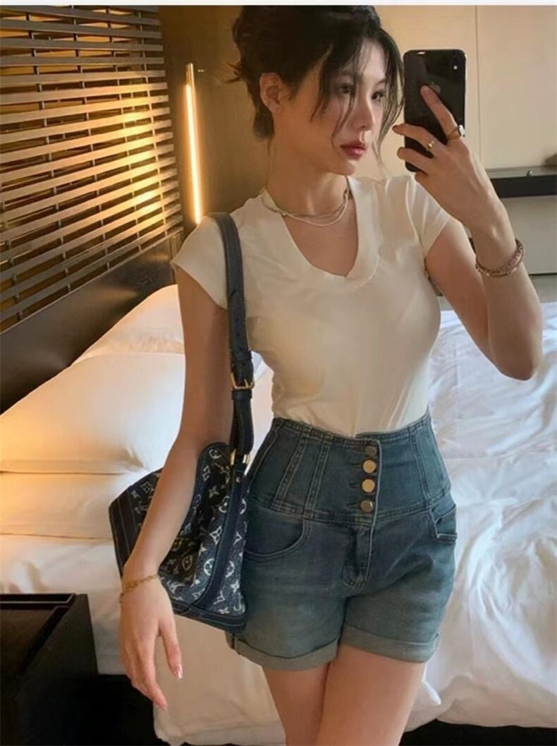 夏季小衫，百搭，柔软，其它，SJBY