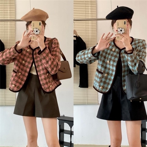 巧析文艺森系复古格小香风系列外套,其它,巧析