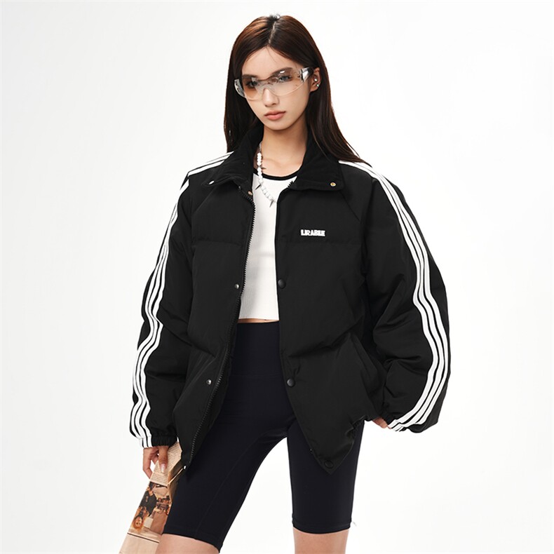 美式复古保暖男女翻领羽绒服90白鸭绒225-2-Y212-P238控318,男装羽绒服,星座225-2