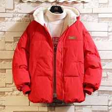 控128加绒面包服男大码羊羔毛衣男MY16293-P100，男装棉衣，电商A040A
