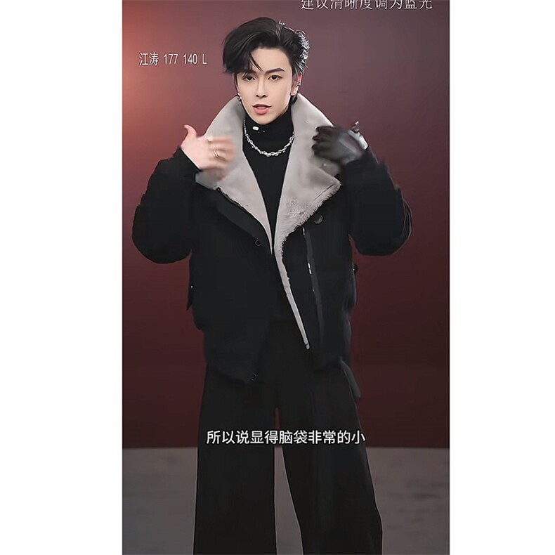 冬季座山雕美式复古工装毛领保暖短款夹克棉服男M157-P168(网图,男装夹克,电商B267