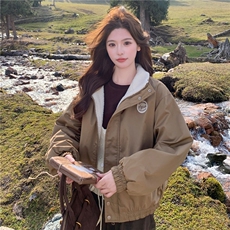 新款派克毛毛内里棉衣外套2C122-G603-P185-K258，女装棉衣/棉服，2C122
