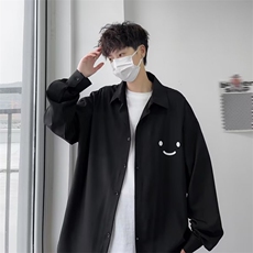 春夏季新款衬衫潮流慵懒男方领宽松型衬衫SC2225P35，男装衬衫，星座1116-2