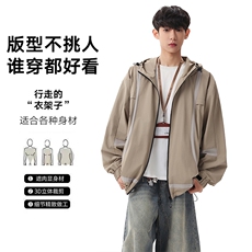 春款现货冲锋夹克外套男款上衣运动夹克JK02655-P75，男装夹克，星座308B-2