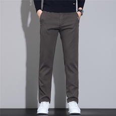 春季商务休闲裤男士直筒修身男裤韩版潮流百搭长裤子男现货外贸，男装休闲裤，星座224-1