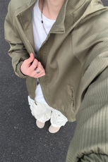 A178秋冬季新款美式夹克男潮牌宽松外套JK001P50限价78，男装夹克，电商A178