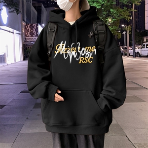 CM170P60加绒P65新品连帽卫衣重磅纯棉大码外套图片