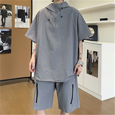 灰色套装