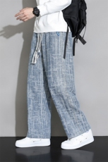 M-8XL2026秋季新款大码平脚潮流休闲牛仔裤109-K129-P55，男装牛仔裤，星座109
