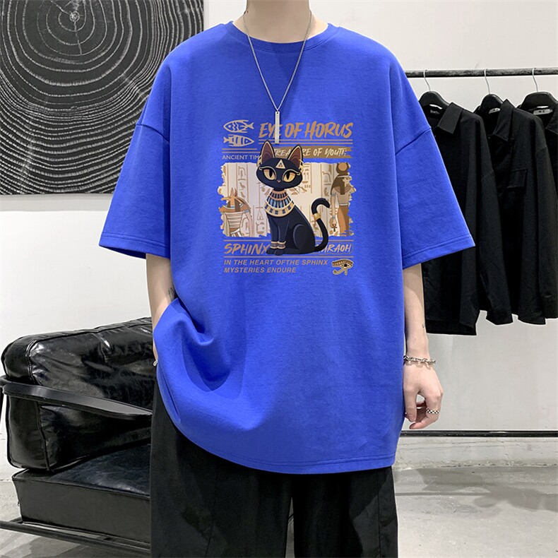 230g重磅纯棉短袖t恤男大码半袖半截袖DX17429-P20,男装T恤,电商A040