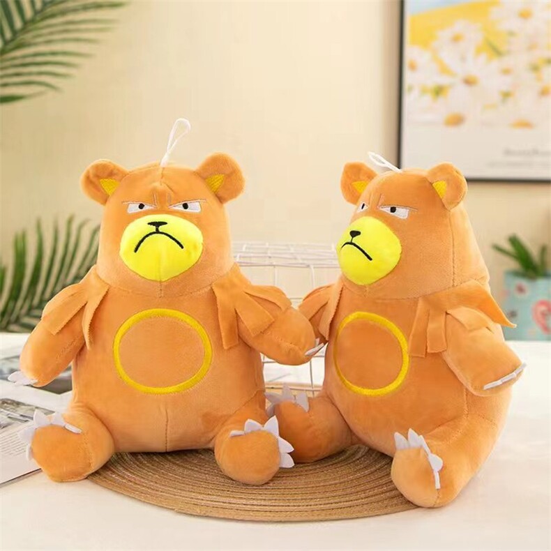 愤怒熊，朵朵毛绒玩具