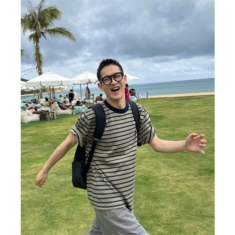 【已到大货】DA160-P40插肩袖拼色短袖t恤男士夏季重磅男装体恤潮,男装T恤,星座603-2