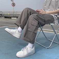 男春季潮流时尚休闲长裤纯棉特厚斜纹布K2200P34，男装休闲裤，星座1116-2