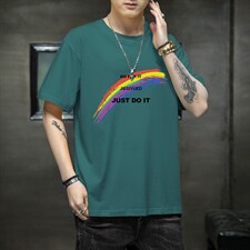 2026夏季新款青少年潮流短袖T恤大码男士薄款上衣1210-2-DT31-P10,男装T恤,星座1816-2（原1210–2）