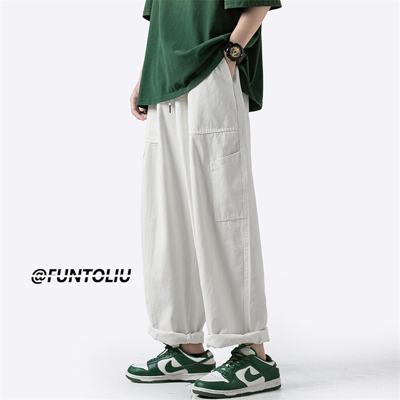 2024年春季宽松型青春流行长裤，男装休闲裤，电商A310
