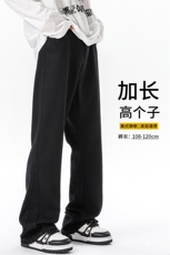 加长版裤子男高个子185cm110牛仔裤微喇直筒休闲KZ002P55加绒P65，男装牛仔裤，电商B312