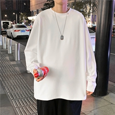 DGL83-P21秋冬新款半高领打底衫男简约潮流纯色保暖内搭长袖，男装T恤，星座603-2