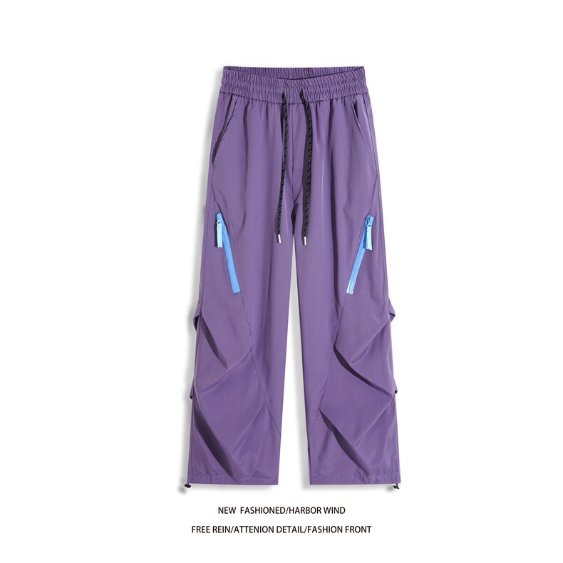 春季新款山系户外褶皱拉链设计三防冲锋裤B315-K26006-特p35控68,男装休闲裤,电商B315