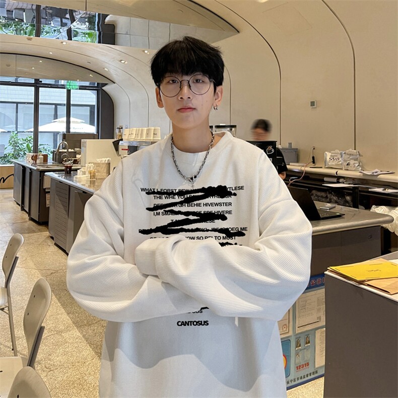 华夫格！华夫格卫衣男HW523-特P23,男装卫衣,电商B371