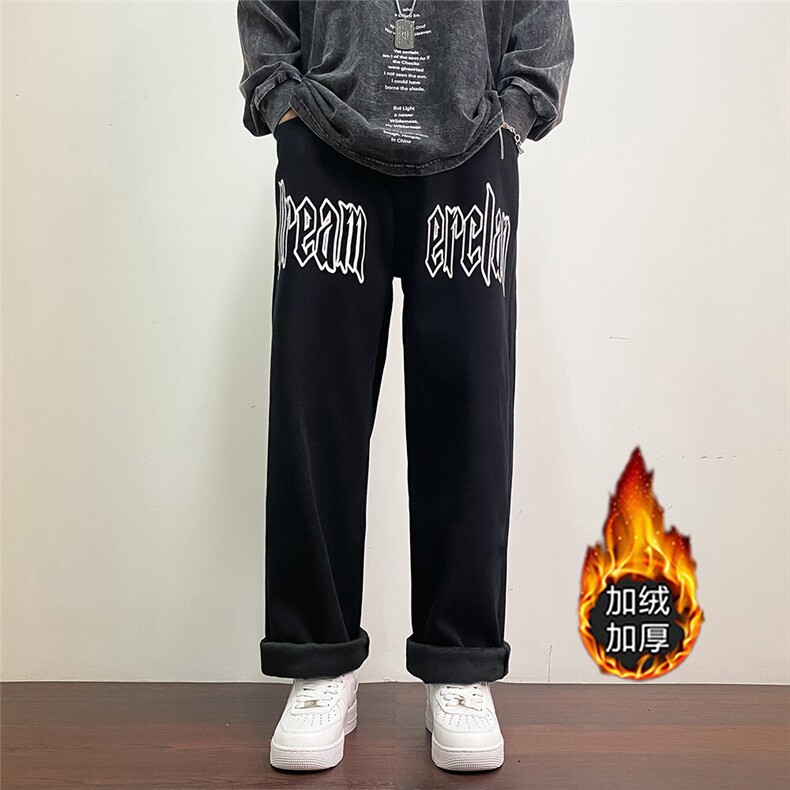 k791J-p65-控88薄款55控78加绒宽松大码牛仔裤cityboy图片