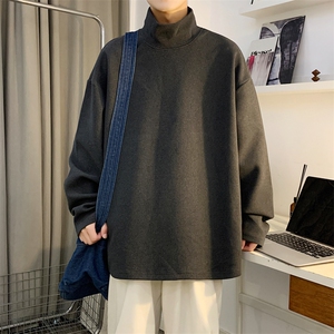 秋冬高领德绒卫衣男有加绒 WY965-P35图片