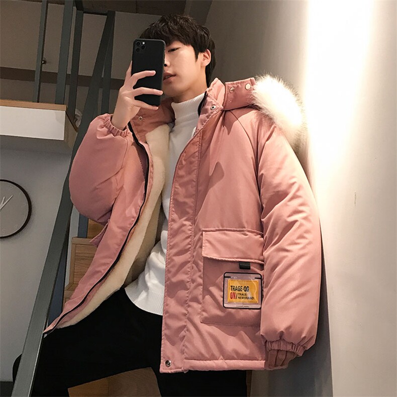 主推/加绒可拆卸大毛领棉衣男棉服外套连帽棉袄男MY61-P75控108,男装棉衣,星座207