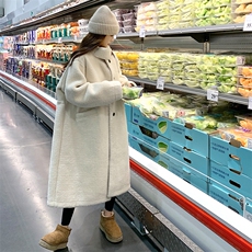 2024时尚新款皮毛一体羊羔毛大衣款号-9970-P195-K278，女装毛呢外套，浙宝305