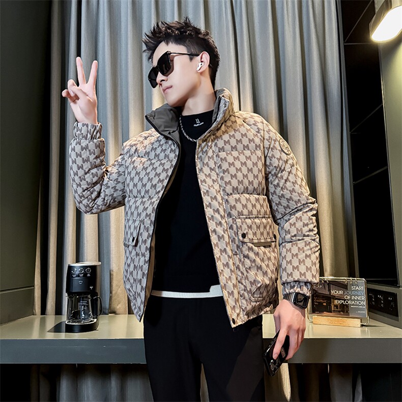 秋冬季新款男装棉衣保暖时尚立领棉袄社会小伙袄子MY89163-P138,男装棉衣,电商D327