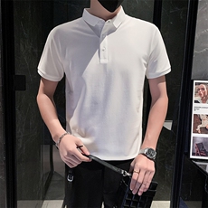 TX02-特P38男T恤夏季短袖半袖新款上衣夏装半截袖POLO衫-1杏控58，男装T恤，电商D327