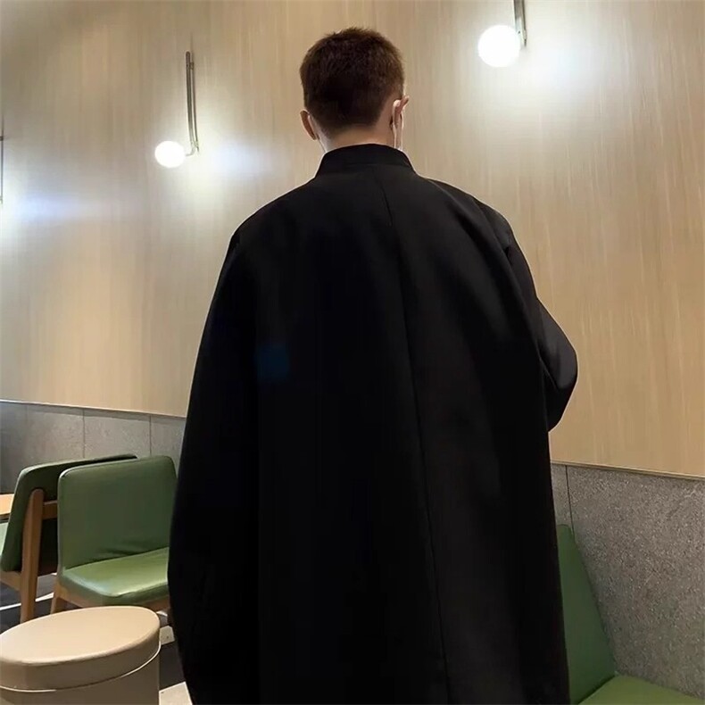风新中式男装立领诘襟西服休闲上衣男那不勒斯外套W6798-P55,男装西服,星座412-3