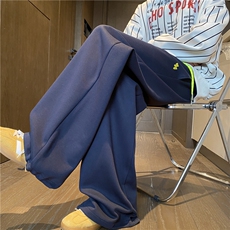 秋季新款美式运动可爱小狗宽松休闲卫裤B315-K25675-特p40控78，男装休闲裤，电商B315
