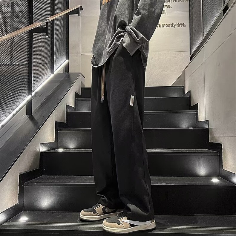 日系复古工装裤休闲裤2024春季高街潮牌宽松直筒裤子男K7568-P32,男装休闲裤,星座512-3