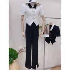 【现货】赫本小香风短袖个性定制版短袖上衣，其它，CHERRY·印