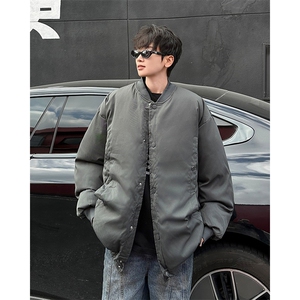 潮牌宽松棉服男日系棒球服棉衣情侣休闲飞行服外套冬MF301-P90图片