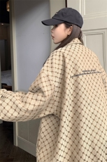 港风大码夹克男字母设计男女情侣百搭外套男JK8750P95控128，男装夹克，星座226-1
