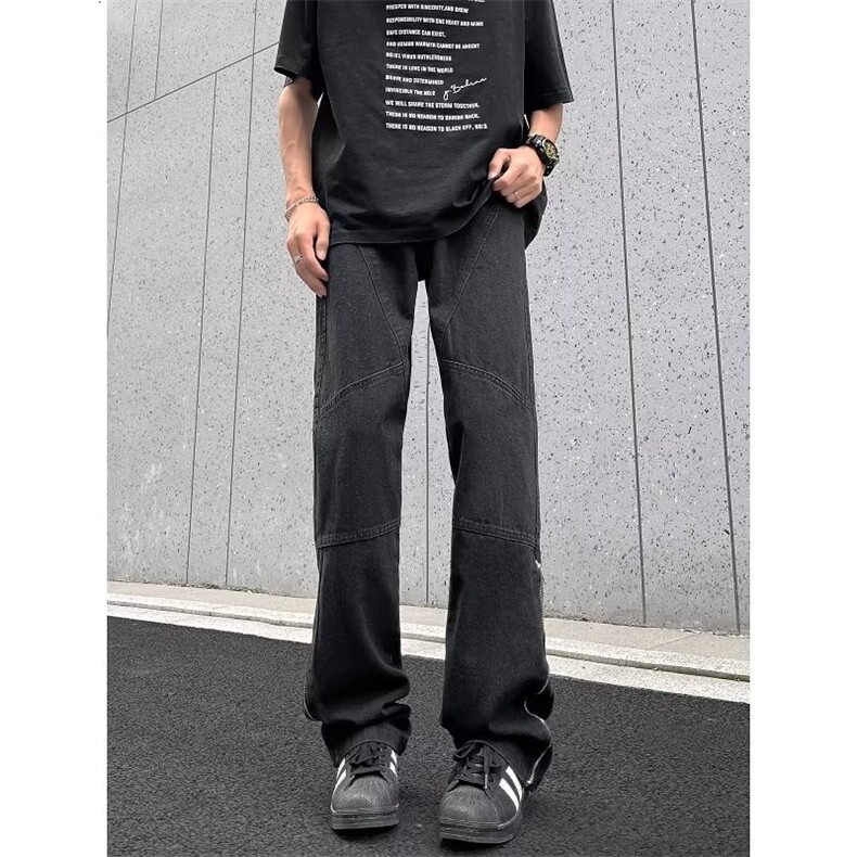 2024美式牛仔裤男款直筒长裤潮 N5522 P48图片