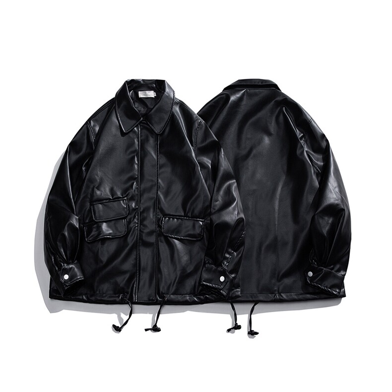 1白底平铺皮衣女大码M-5XL情侣皮衣男机车外套男JK7761P85控118，男装皮衣，星座226-2