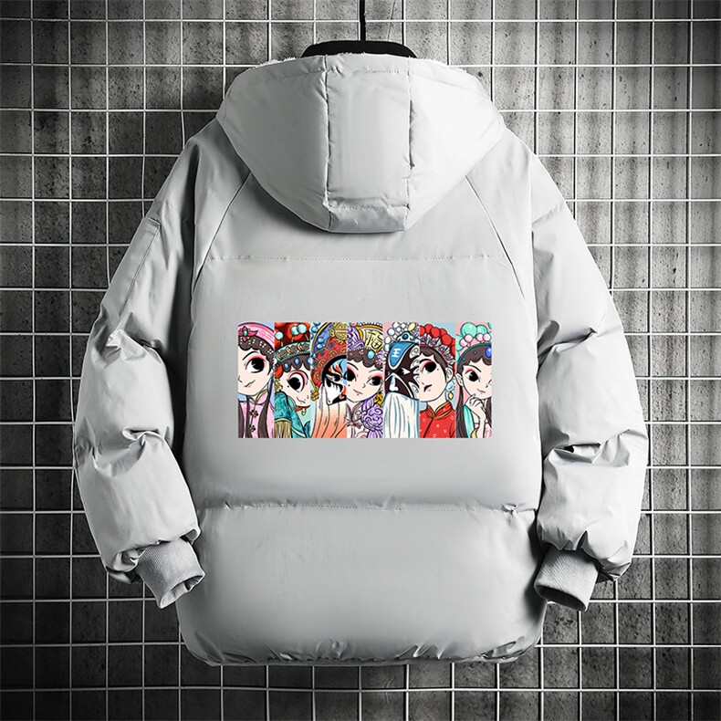 控128加绒面包服男大码羊羔毛衣男MY16250-P100,男装棉衣,电商A040A