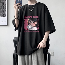 华夫格t恤男短袖男大码五分袖大皂风HT73353-P22，男装T恤，电商A040