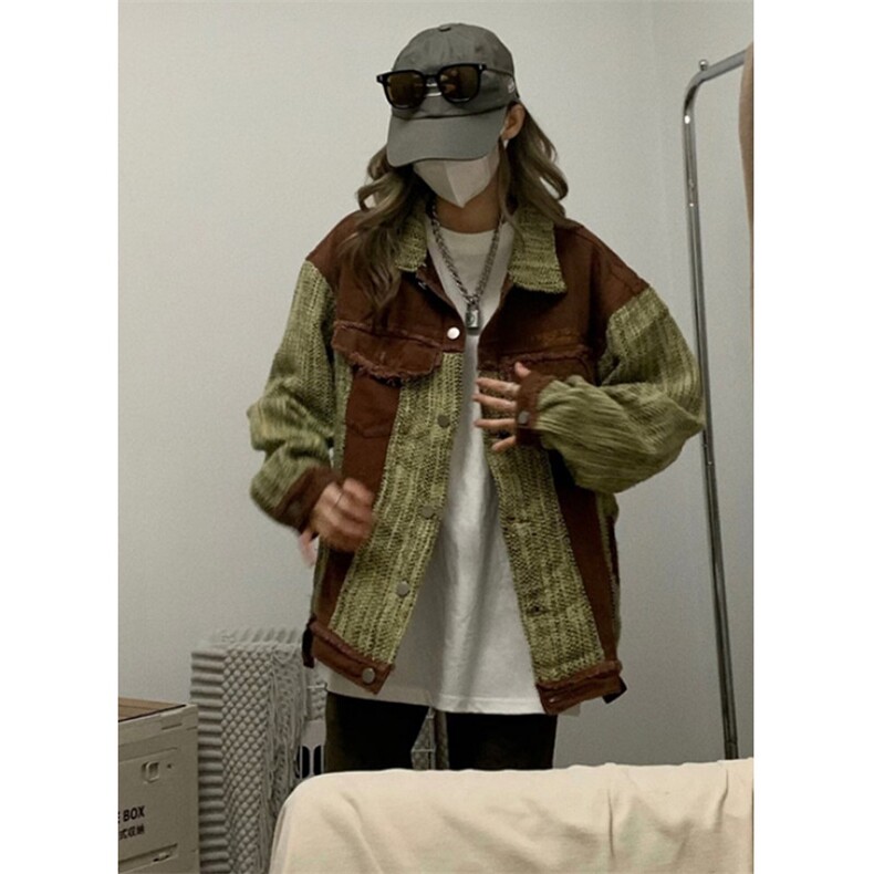 百搭流行小香风夹克刺绣原版编织面料潮流日系ins慵懒JT106,男装夹克,星座1116A（原606A-3）