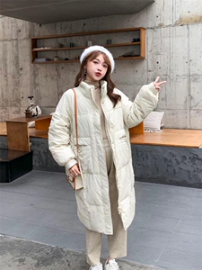 长款羽绒服图片