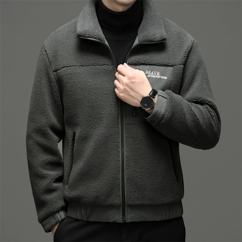 男士新款白鸭绒羽绒服冬季保暖加厚中年爸爸装外套翻领休闲男装，男装羽绒服，电商B212（原钱塘6029）