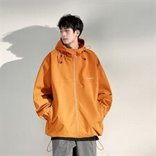 JK727-P46新款现货户外连帽夹克男冲锋衣外套，男装夹克，星座1204