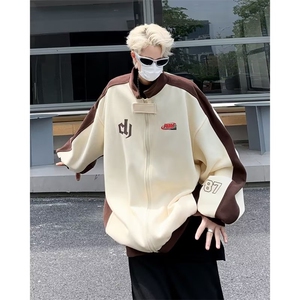 秋季新款男时尚潮开衫夹克外套 XQ49 P52图片