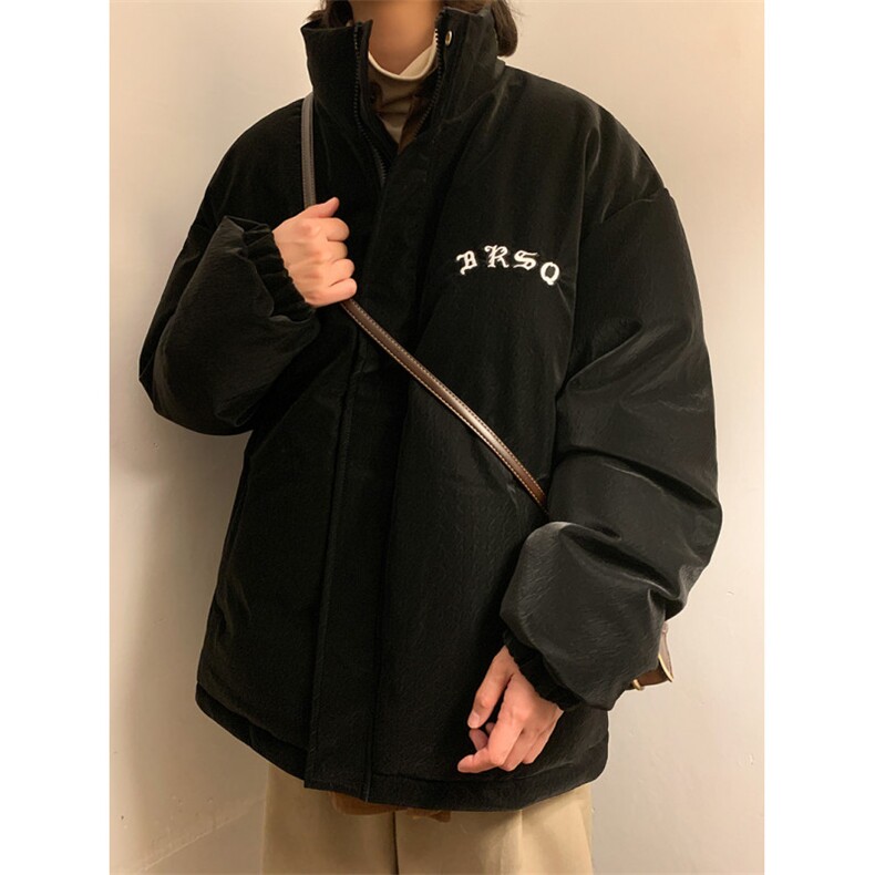 冬季新款2023千鸟格刺绣皮衣面包服A316-1-Y71P138控188,男装皮衣,星座906（原电商a316-1）