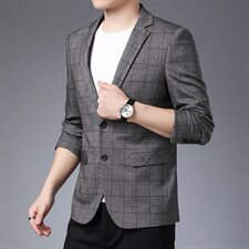M2037钱塘2020-2秋冬男士高端商务休闲便服单西P160控价不低288，男装西服，钱塘207-2