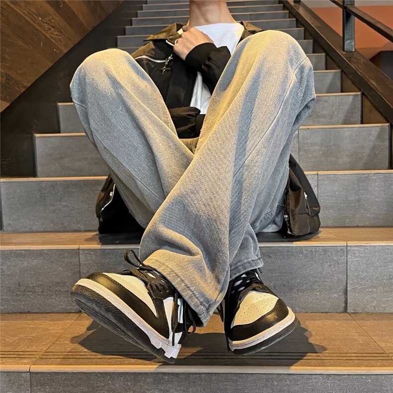 美式牛仔裤男款秋季长裤潮NS217P40,男装牛仔裤,星座1116-2