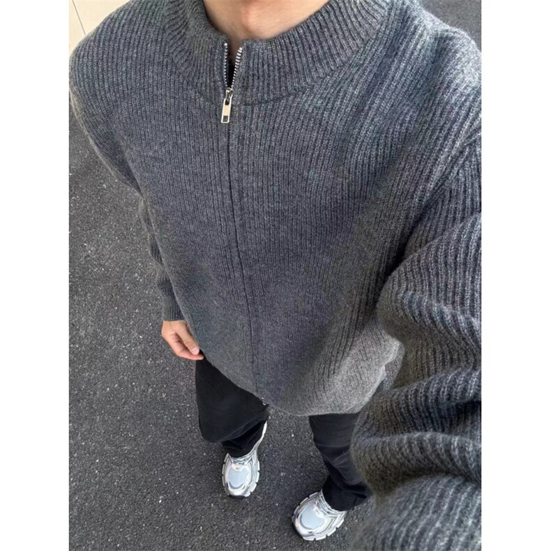 【有货】M5653HH-特P55cleanfit拉链开衫毛衣外套男款针织衫,男装针织衫/毛衣,星座1007（原301D）
