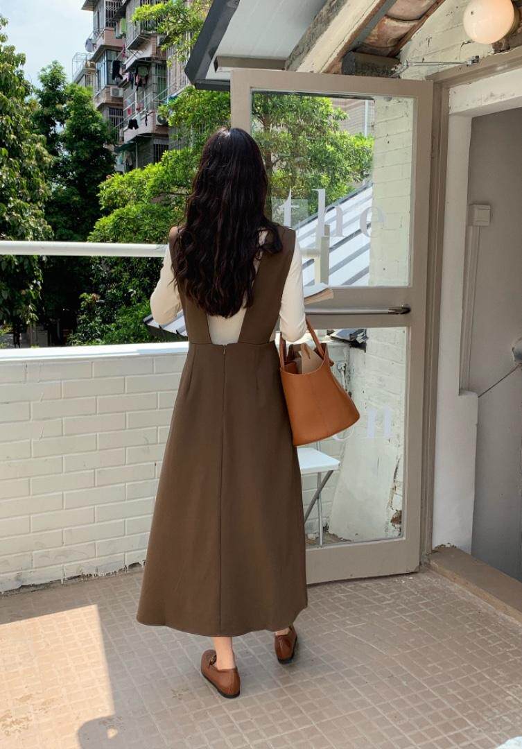 背心裙，女装背心吊带，GREENO